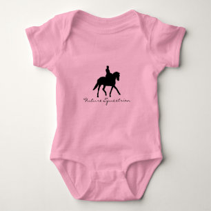 Body Para Bebê Equestrian futuro