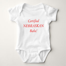 Body Para Bebê Equipamento Onsie do bebê de Nebraska