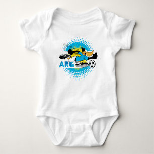 Body Para Bebê Equipe Argentina de Futebol Gráfico do DAFFY DUCK™