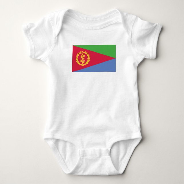 Body Para Bebê Eritreia (Frente)
