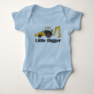 Body Para Bebê Escavador pequeno - Bodysuit do jérsei do bebê