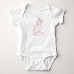 Body Para Bebê Escocesa