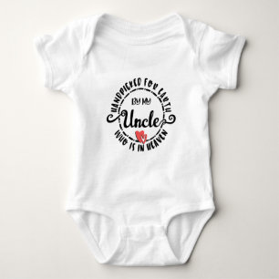 Body Para Bebê Escolhido À Mão Pelo Meu Tio No Céu