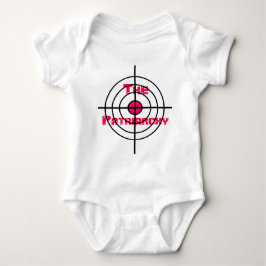 Body Para Bebê Esmague o Patriarcado Pro-Equal Bullseye Baby