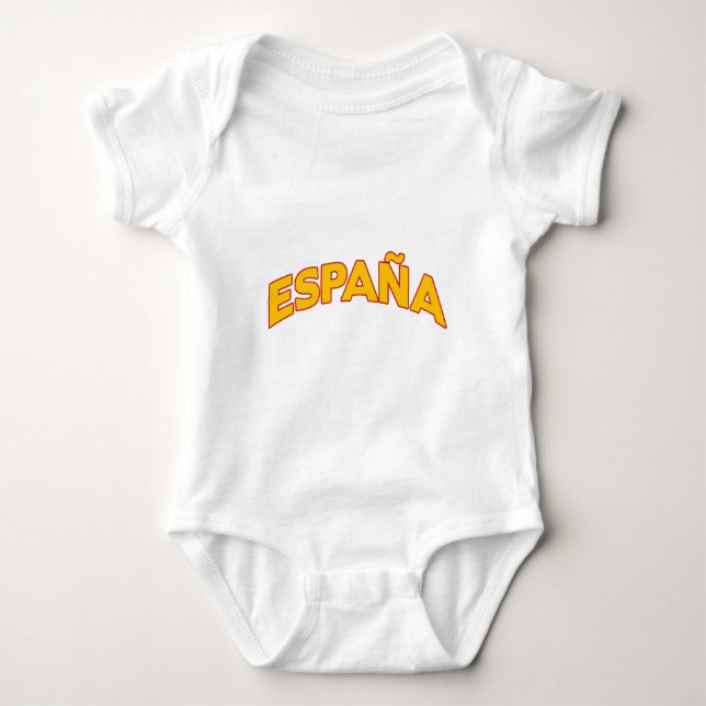 Body Para Bebê Espanha 5 (Frente)