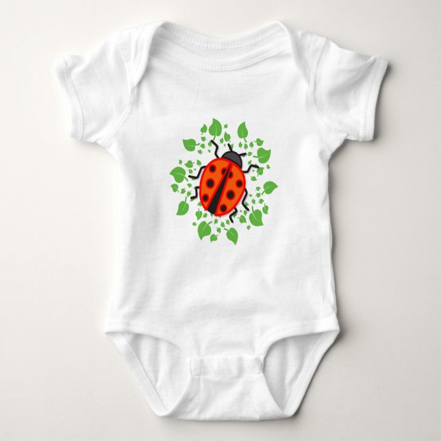 Body Para Bebê Espanhol vermelho (Frente)