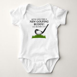 Body Para Bebê Esperamos um novo Budy Golfe