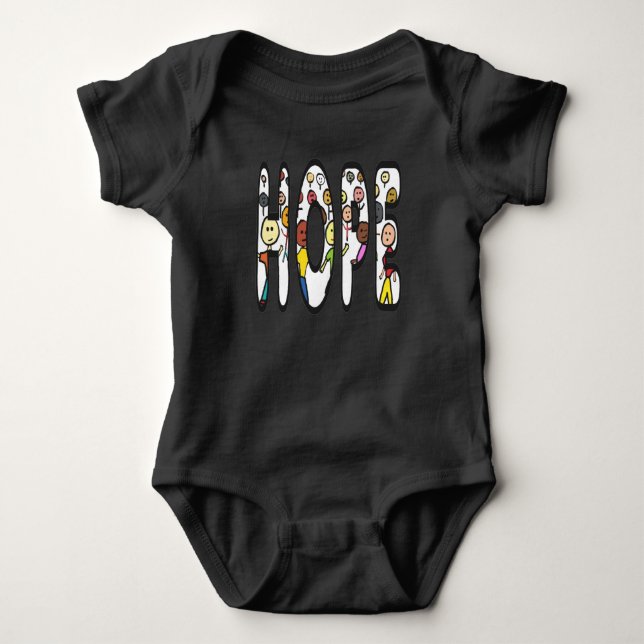 Body Para Bebê Esperança (Frente)