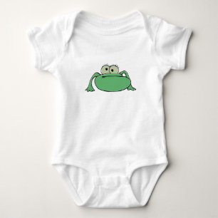Body Para Bebê Espetáculo de desenho do sapo engraçado