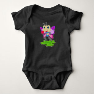 Body Para Bebê Esportes de Malhação borboleta