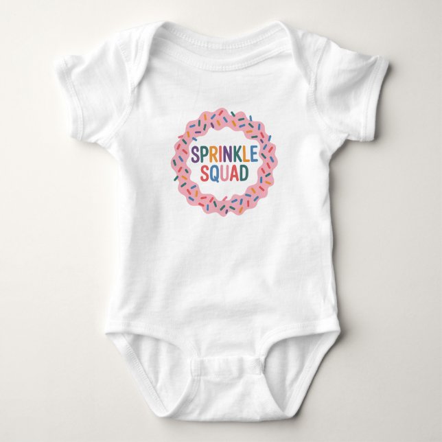 Body Para Bebê Esquadrão Sprinkle | Baby Sprinkle (Frente)