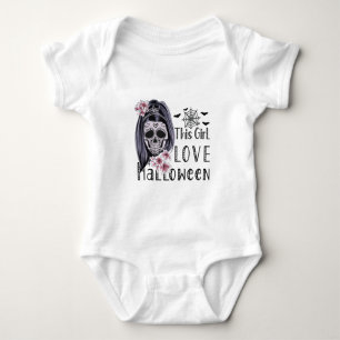 Body Para Bebê Essa Garota Ama o Halloween