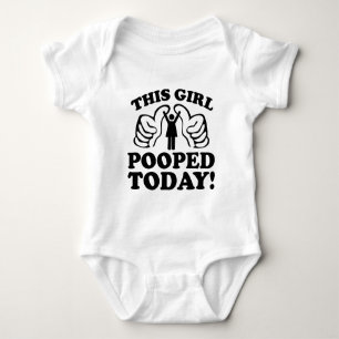 Body Para Bebê Essa Garota Poopou Hoje!