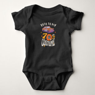 Body Para Bebê Esta é a minha fantasia dos anos 70
