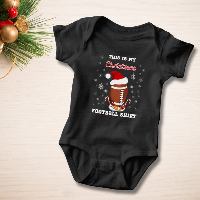 Body Para Bebê Esta é a minha saia de Natal com salgadinhos (Criador carregado)