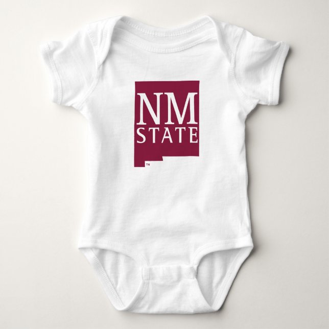 Body Para Bebê Estado do Novo México (Frente)