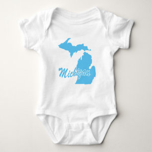 Body Para Bebê Estado Michigan