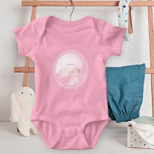 Body Para Bebê Estamos no Chá de fraldas Rosa Cloud 9 Newborn Gir