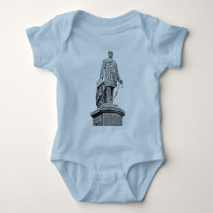 Body Para Bebê Estátua de Bismarck, Berlim, parte traseira