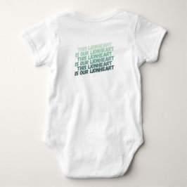 Body Para Bebê Este Coração-Leão (Baby)
