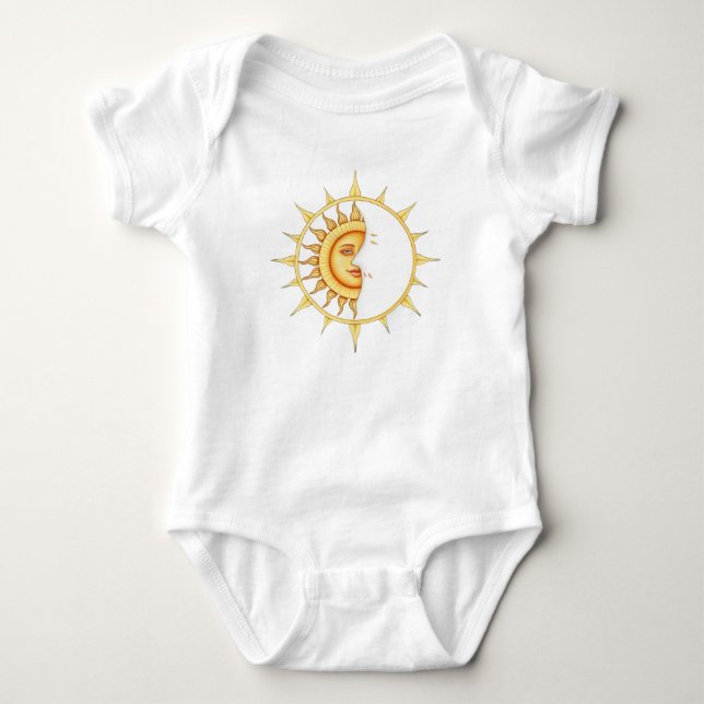 Body Para Bebê Este macacão de bebé adorável (Frente)