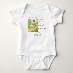 Body Para Bebê ESTE PEQUENO PIGY - Rhymes para crianças
