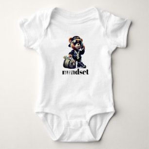 Body Para Bebê Estilo: Bodysuit de Jersey para Bebê