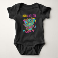 Estilo vintage dos anos 90 Axolote Skate Rad neon