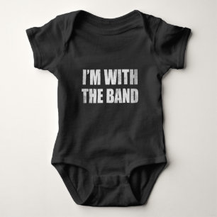 Body Para Bebê Estou com a Banda