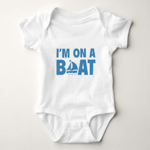 Body Para Bebê Estou Em Um Barco
