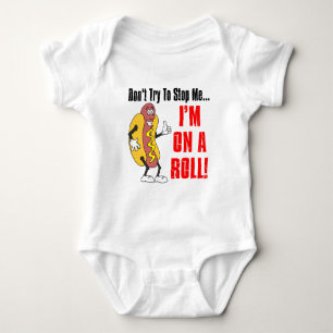 Body Para Bebê Estou em um Roll