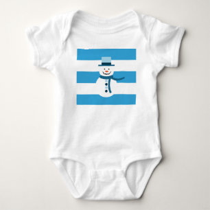 Body Para Bebê Estou Sonhando com um boneco de neve de inverno br