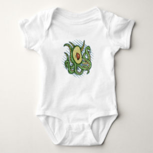 Body Para Bebê Estranho Avocado