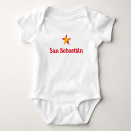 Body Para Bebê Estrelas da Espanha – San Sebastian