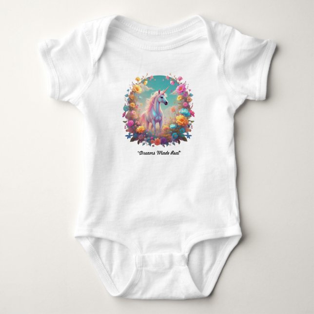 Body Para Bebê "Ethal Bloom" (Frente)