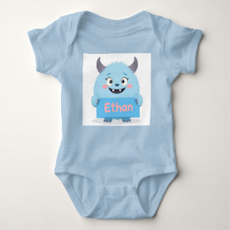 Body Para Bebê Ethan's Epic Monster Adventure