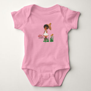 Body Para Bebê Etíope Tradicional Art Baby Bodydress