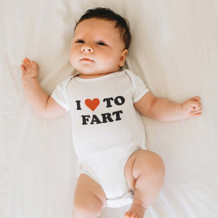 Body Para Bebê Eu Adoro Fart