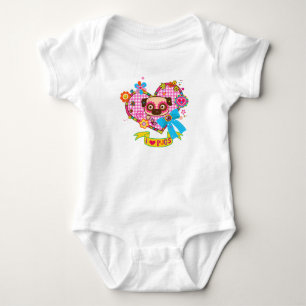 Body Para Bebê Eu Adoro Pugs Bebê Roupa