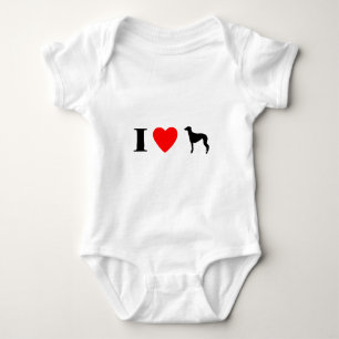 Body Para Bebê Eu amo galgos