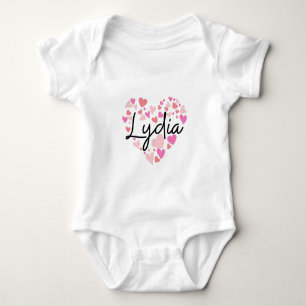 Body Para Bebê Eu amo Lydia