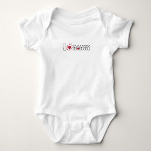 BODY PARA BEBÊ EU AMO MAMÃES, MELHOR PRESENTE PARA AS MÃES
