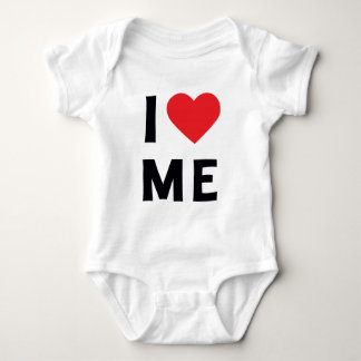 Body Para Bebê EU AMO-ME! Bebê unisex