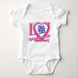 Body Para Bebê Eu amo meu excelente - avós cor-de-rosa/roxo -<br><div class="desc">Eu amo meu excelente - avós cor-de-rosa/roxo - foto adiciono sua foto favorita a este design do t-shirt!</div>