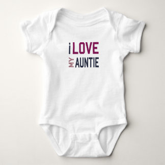 Body Para Bebê Eu Amo Minha Tia