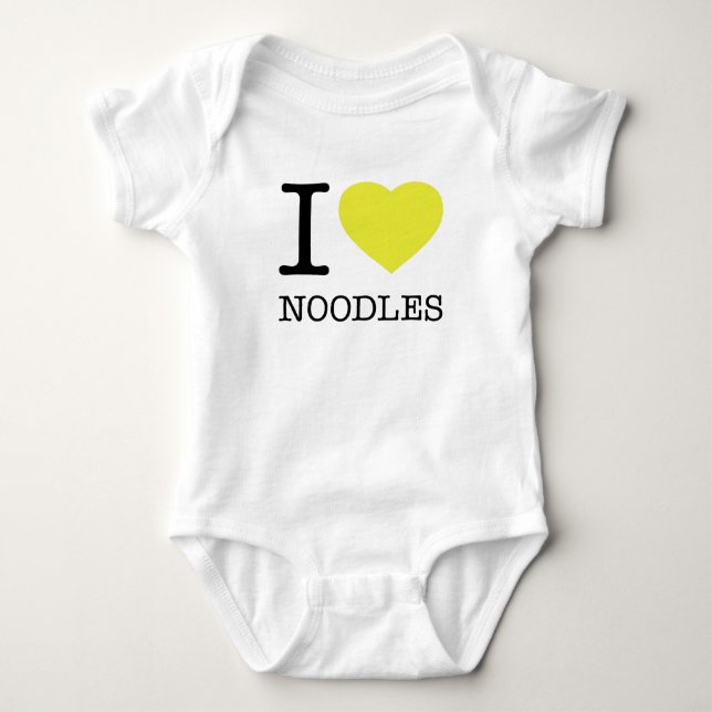BODY PARA BEBÊ EU AMO NÓDULOS (Frente)