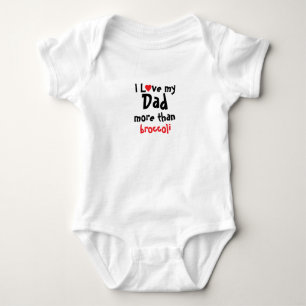 Body Para Bebê Eu Amo O Meu Pai Pai Engraçado Bebê Roupa