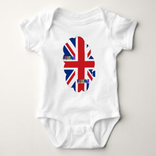 BODY PARA BEBÊ EU AMO O REINO UNIDO