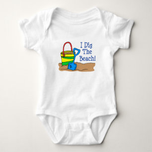 Body Para Bebê Eu Canto A Praia