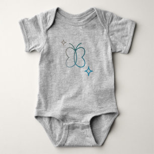 Body Para Bebê Eu disse que é uma Cinza de mentiras, uma roupa de
